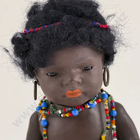 Heubach Koppelsdorf Brown Bisque Character Doll