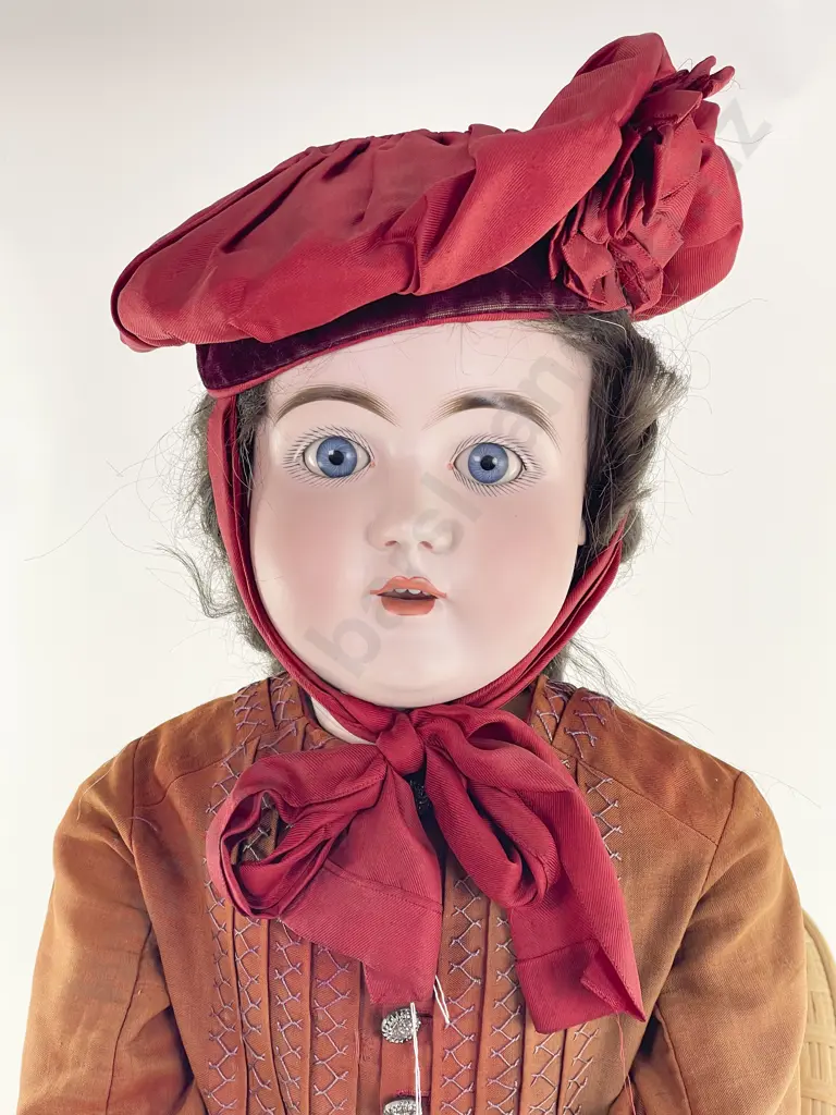 Probable Hertel Schwab & Co Bisque Doll Image 1++