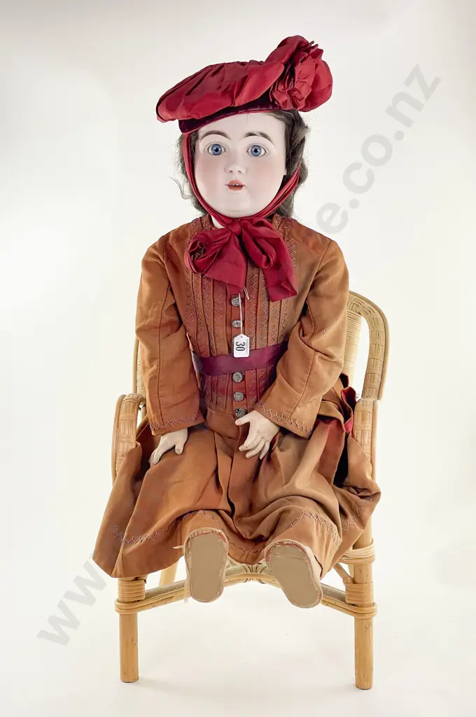 Probable Hertel Schwab & Co Bisque Doll Image 1++