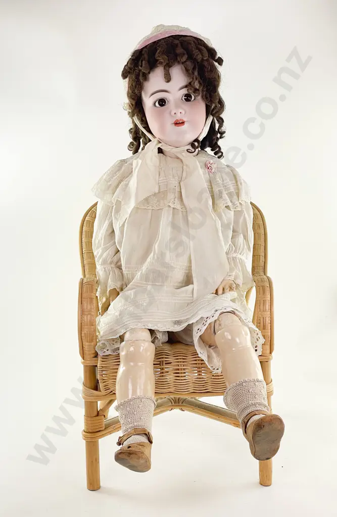 Probable Heinrich Handwerck Bisque Doll Image 1++