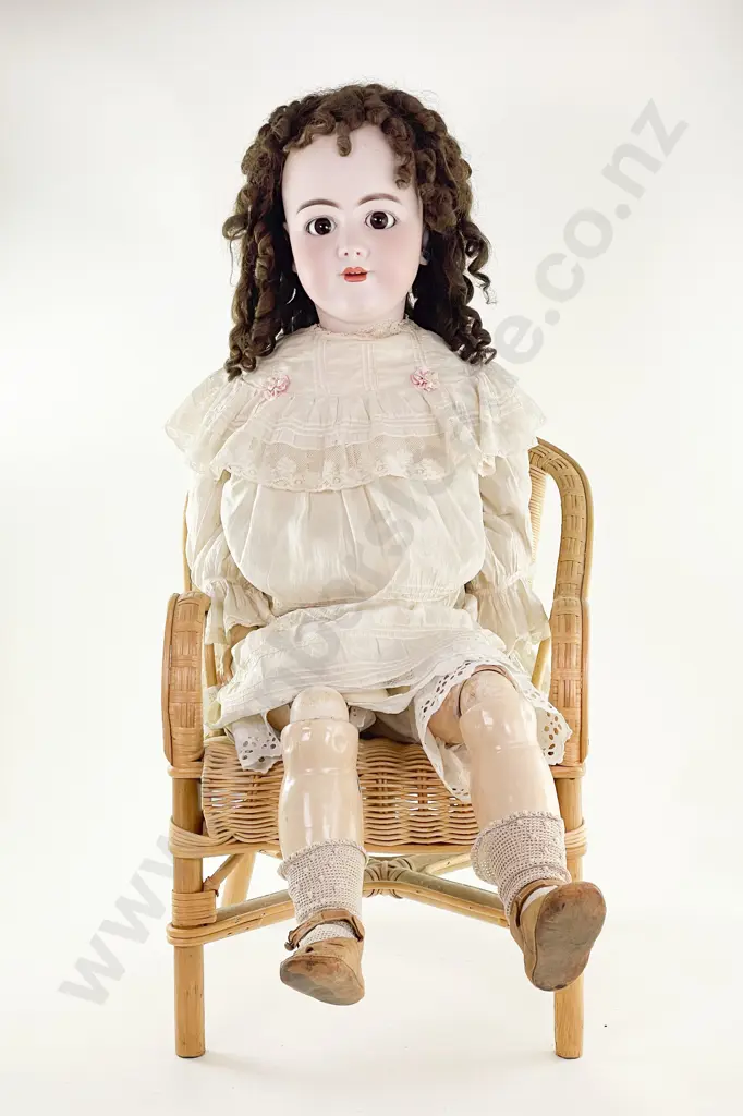 Probable Heinrich Handwerck Bisque Doll Image 1++