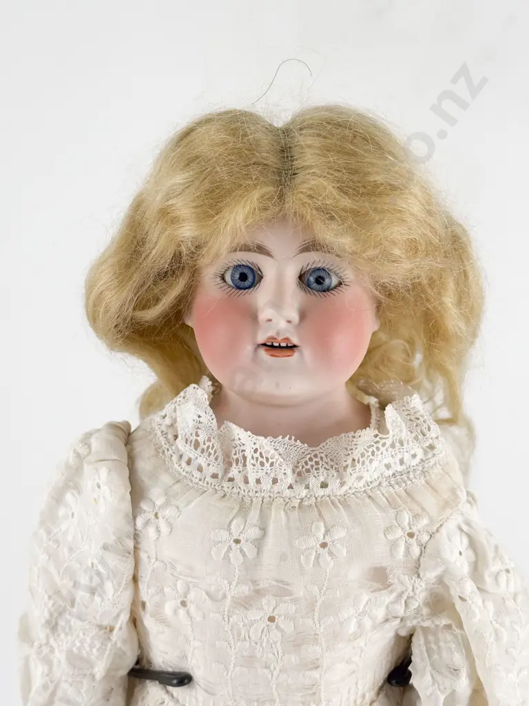 Armand Marseille Bisque Shoulder Plate Doll Image 1++