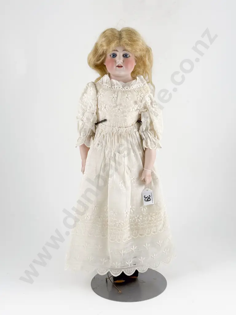 Armand Marseille Bisque Shoulder Plate Doll Image 1++