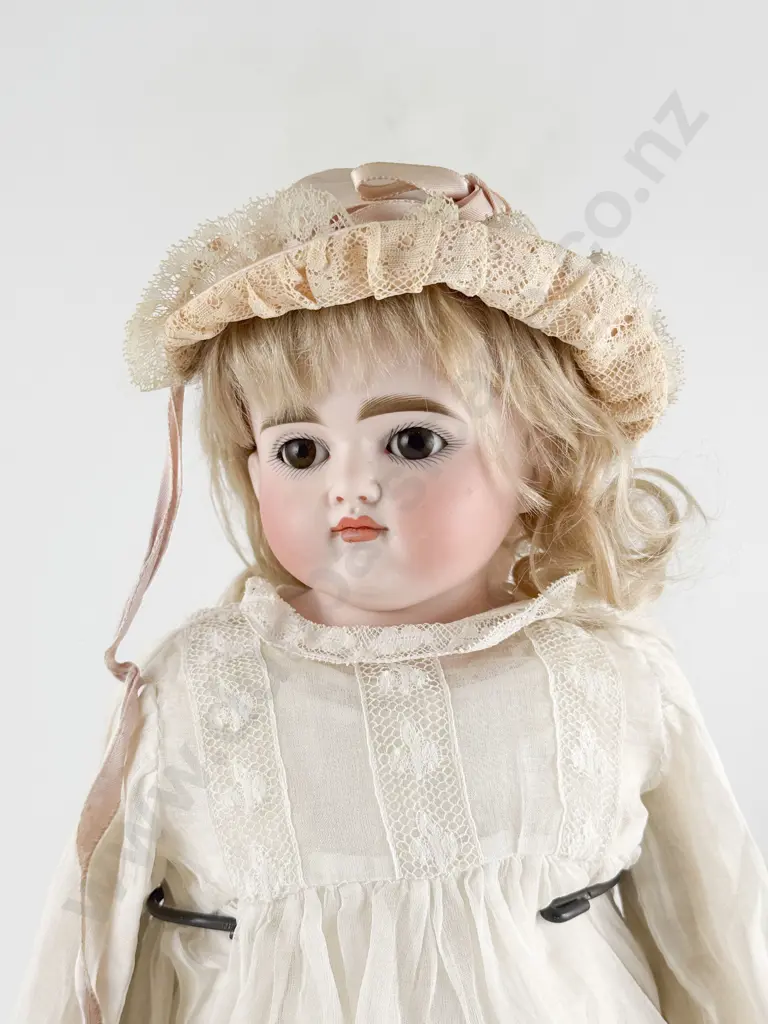 Unmarked (German) Bisque Shoulder Plate Doll Image 1++