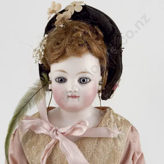 French Bisque Shoulder Plate Fashion Doll