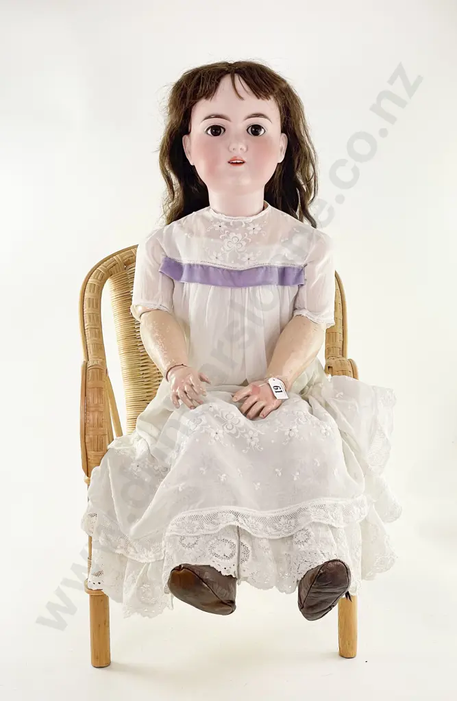 Designed By Edmund Steiner Majestic Bisque Doll Image 1++