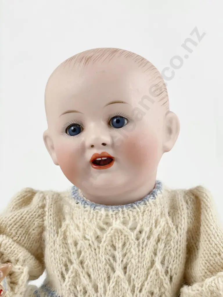 Franz Schmidt & Co  Bisque Character Baby Doll Image 1++