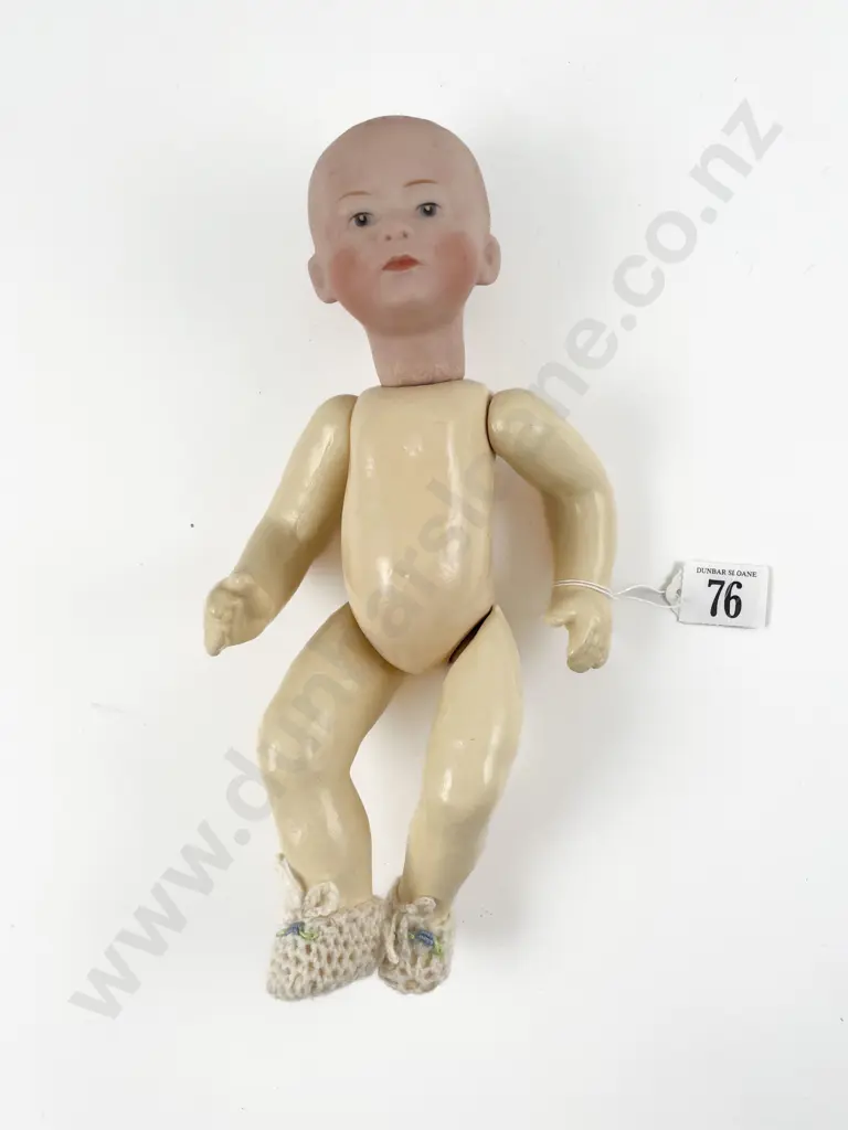 Franz Schmidt & Co  Bisque Character Baby Doll Image 1++