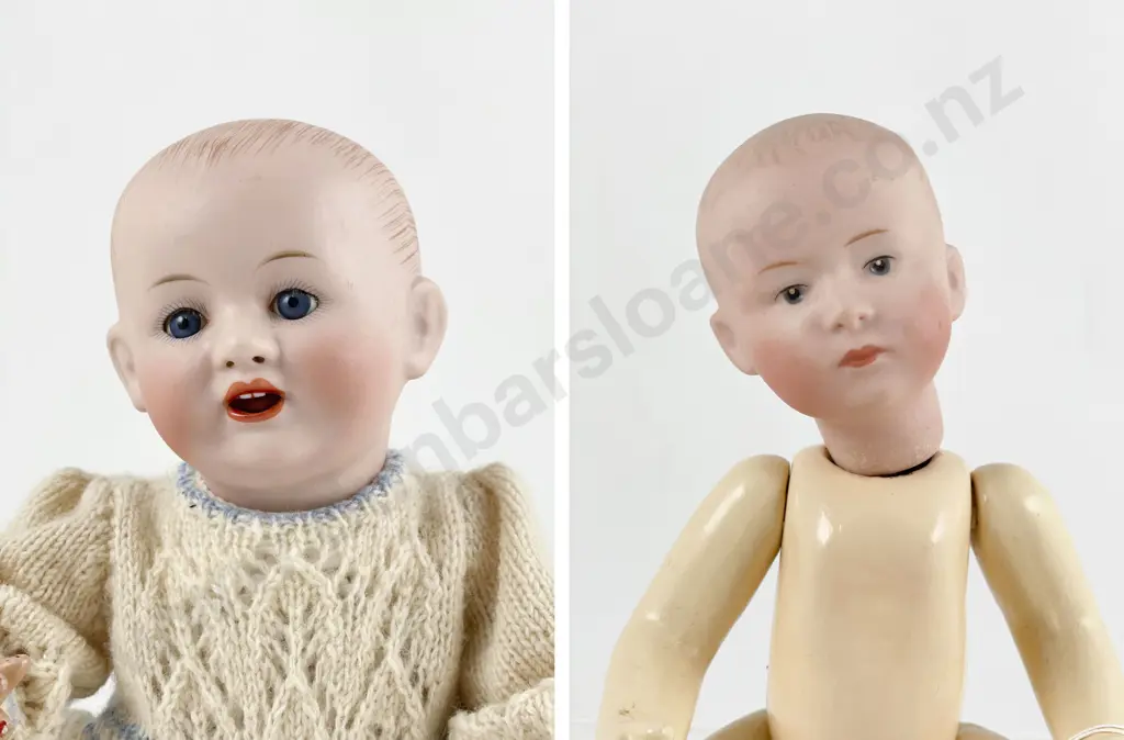 Franz Schmidt & Co  Bisque Character Baby Doll Image 1++