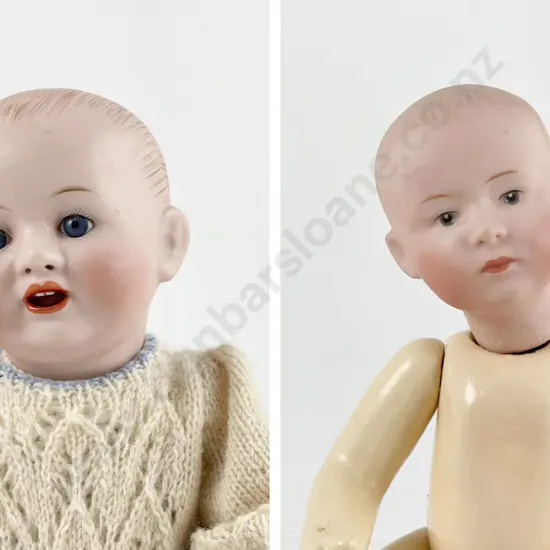 Franz Schmidt & Co  Bisque Character Baby Doll