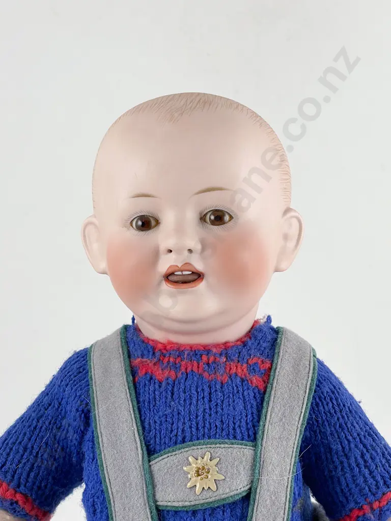 Franz Schmidt & Co  Bisque Character Toddler Doll Image 1++