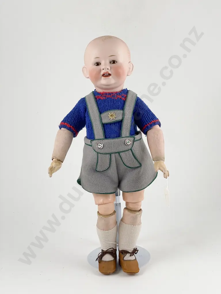Franz Schmidt & Co  Bisque Character Toddler Doll Image 1++