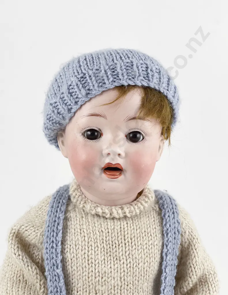 Porzellanfabrik Mengersgeruth Bisque Character Toddler Doll Image 1++