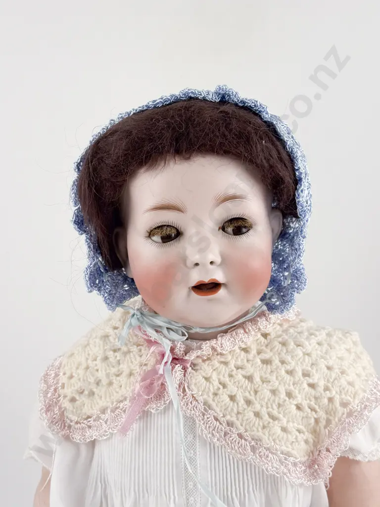 Unidentified Germany Bisque Character Toddler Doll Image 1++