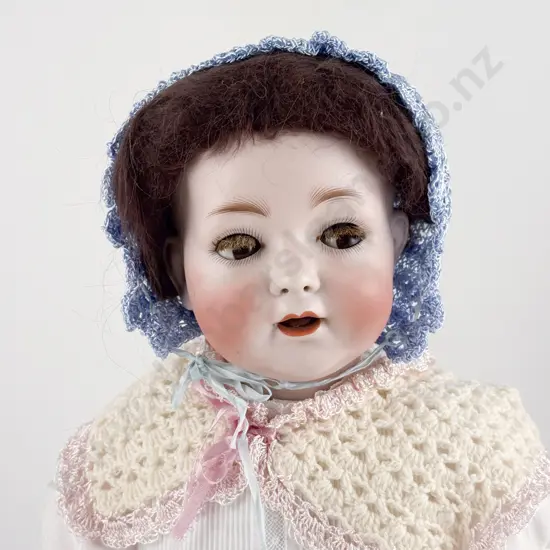Unidentified Germany Bisque Character Toddler Doll