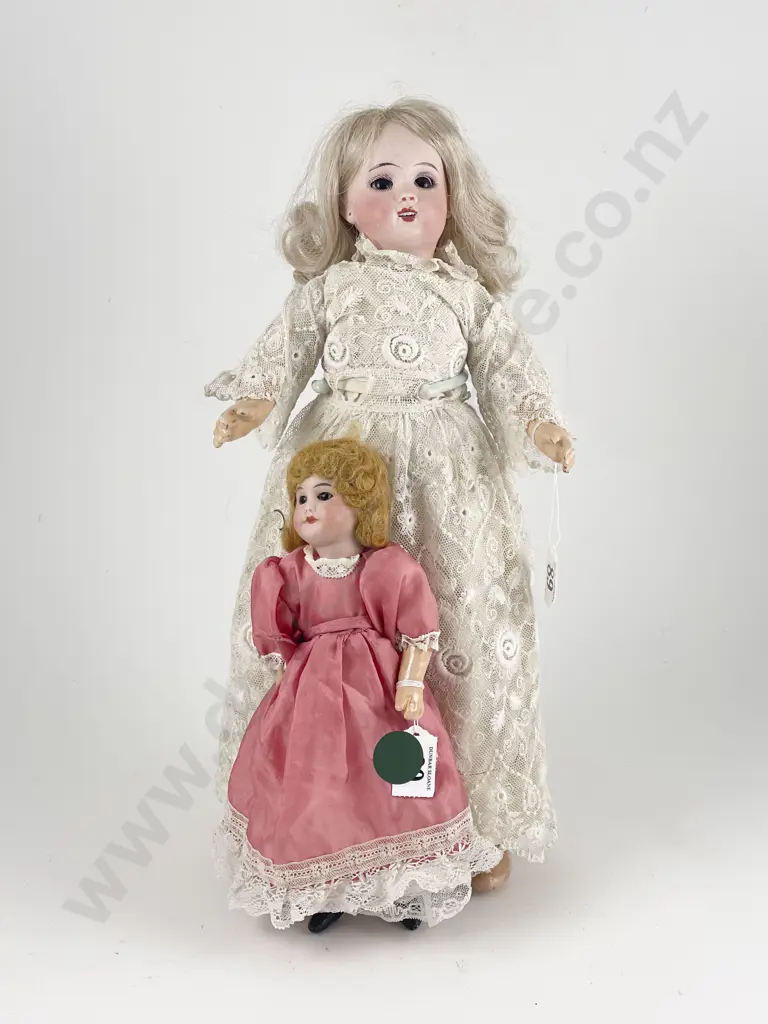 Two SFBJ Bisque Dolsl Image 1++