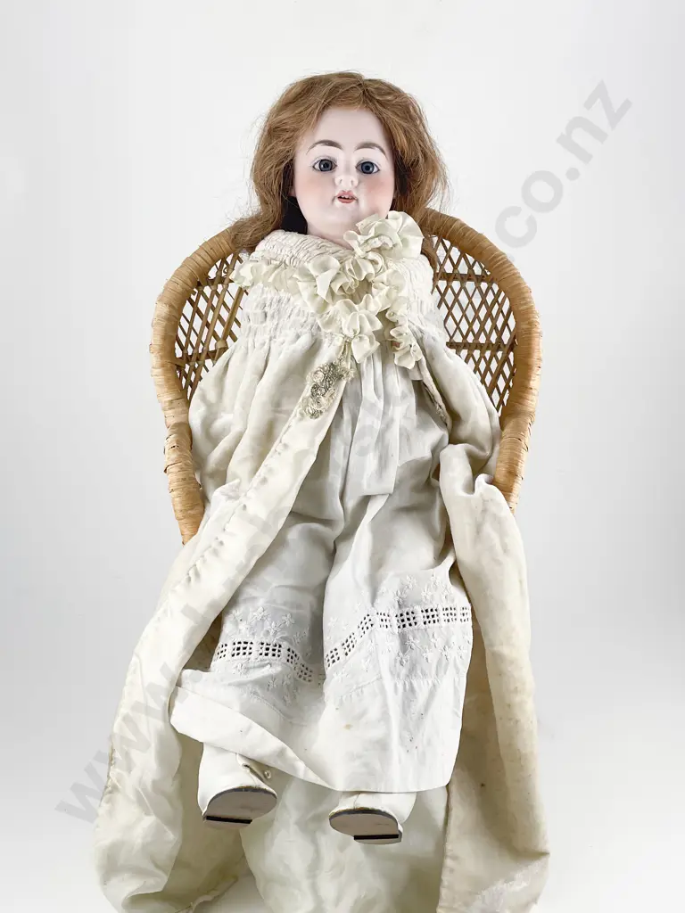 George Borgfeldt & Co Bisque Shoulder Plate Doll Image 1++