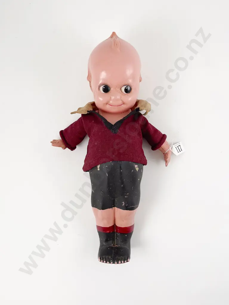 Fleur de lys Mark Made in Japan Celluloid Kewpie Image 1++
