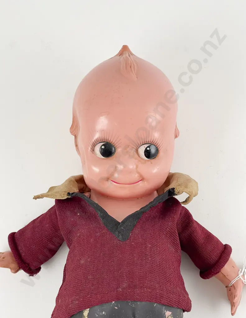 Fleur de lys Mark Made in Japan Celluloid Kewpie Image 1++