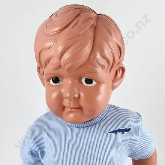 Butterfly Mark Made in Japan Celluloid 'Big John' Character Doll