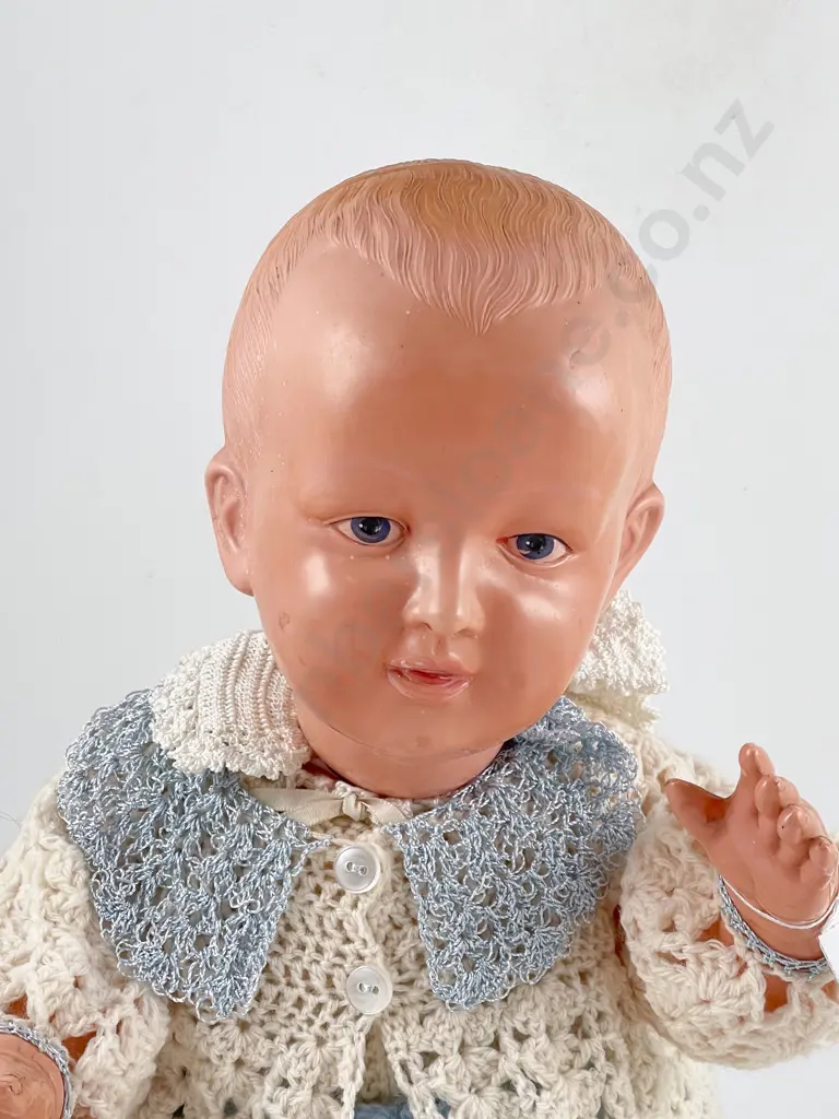 S K Lozenge Mark Celluloid Character Baby Doll Image 1++