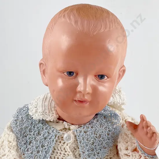 S K Lozenge Mark Celluloid Character Baby Doll