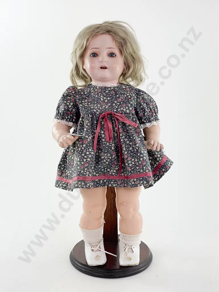 Heubach Koppelsdorf Painted Bisque Character Toddler Doll Image 1++