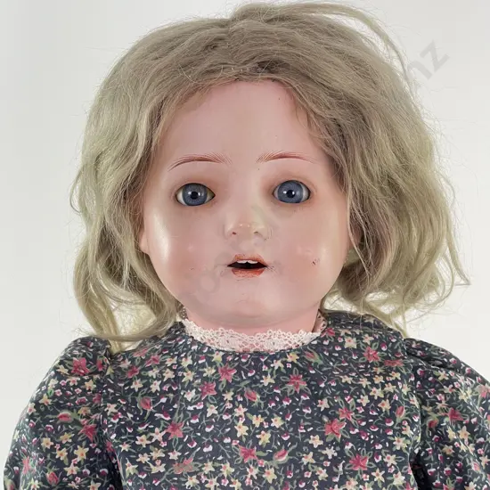 Heubach Koppelsdorf Painted Bisque Character Toddler Doll