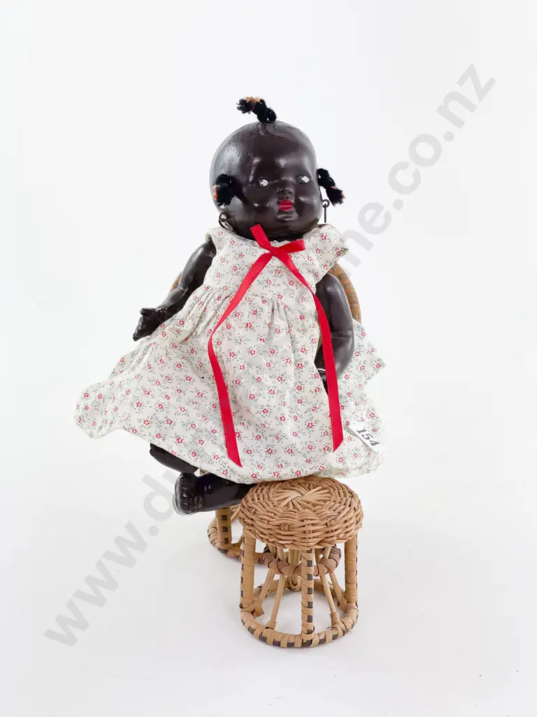 Unmarked All Composition Topsy Doll Image 1++