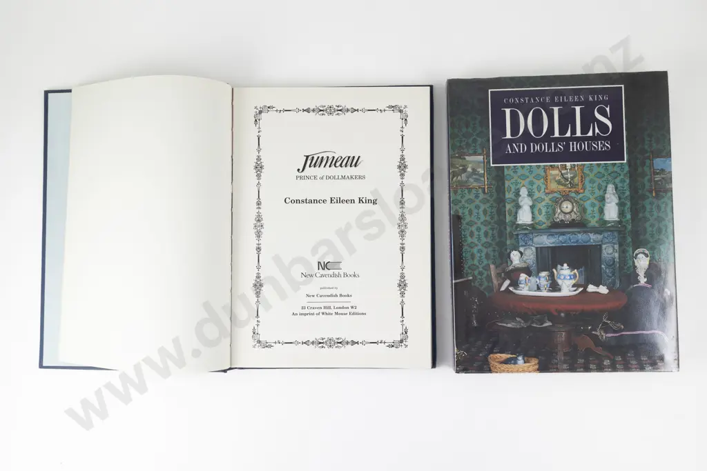 Reference - Dolls and Dolls' Houses & Jumeau Prince of Dollmakers both by Constance Eileen King Image 1++