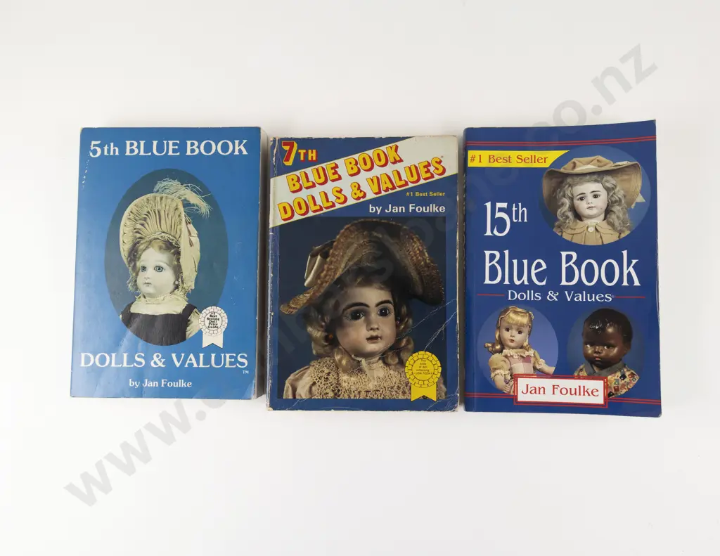 Reference - Three Blue Book Bolls & Values 5th 7th and 15th Image 1++