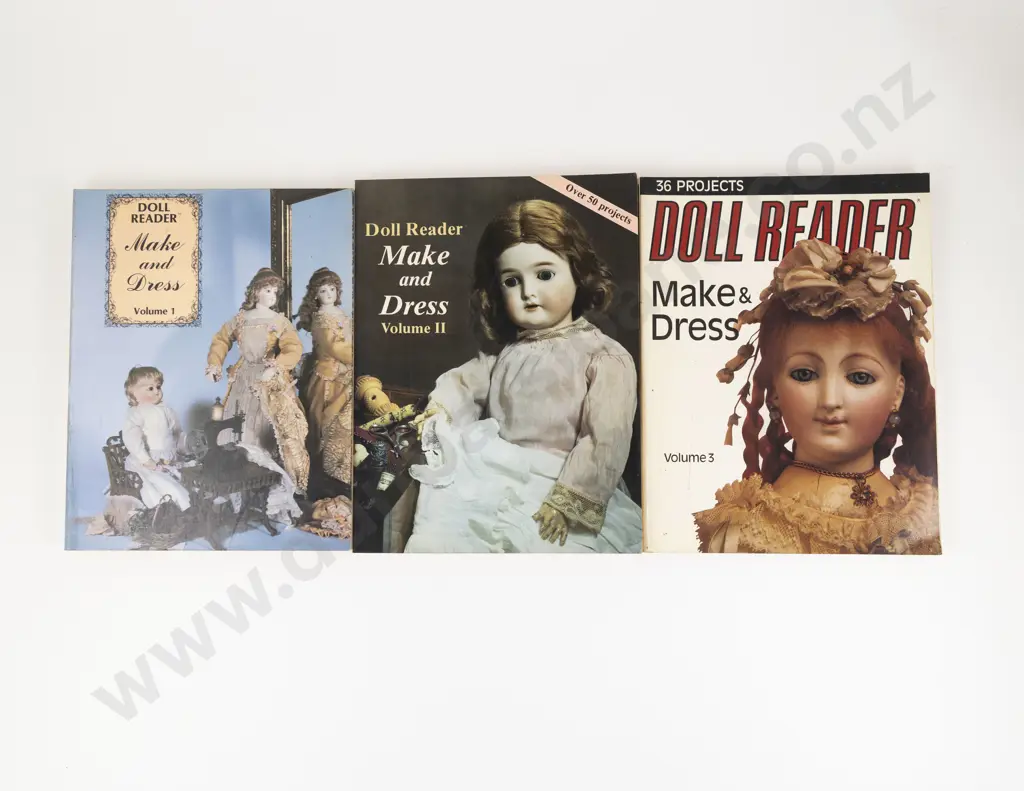 Reference - Doll Reader Make & Dress Vols 1 2 and 3 Image 1++