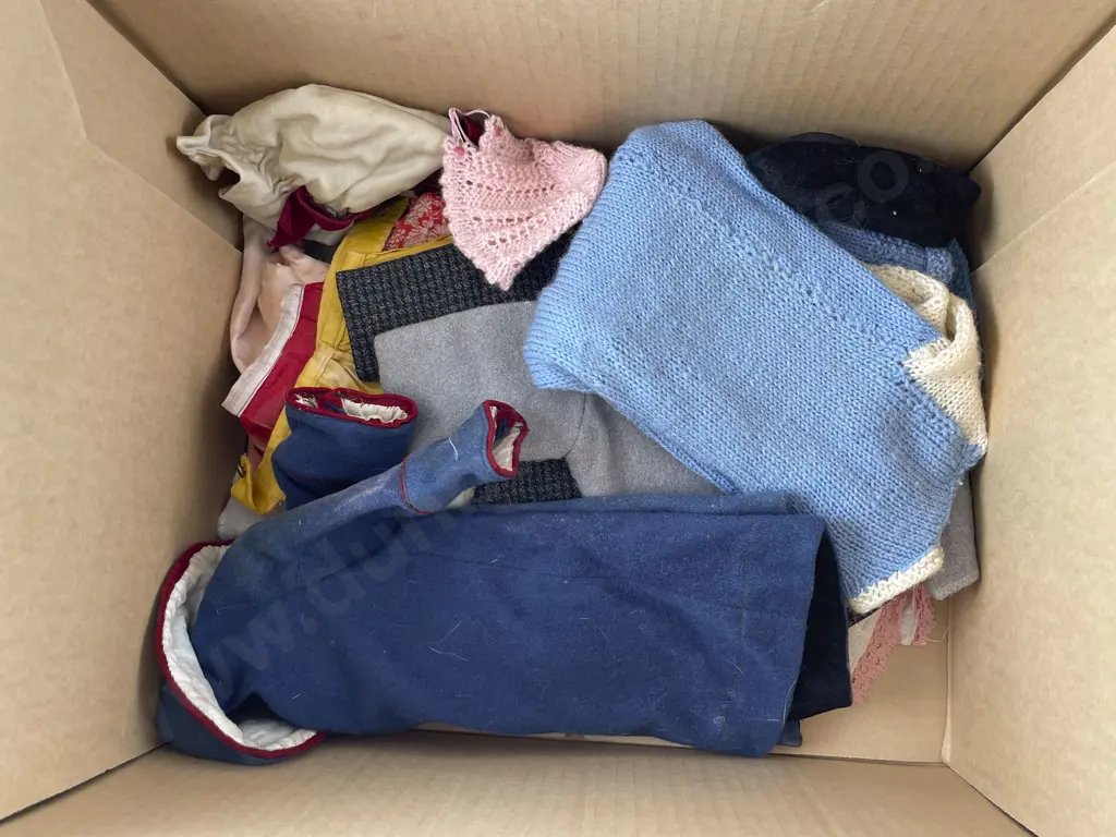 Collection Various Size Vintage Dolls Clothes Image 1++