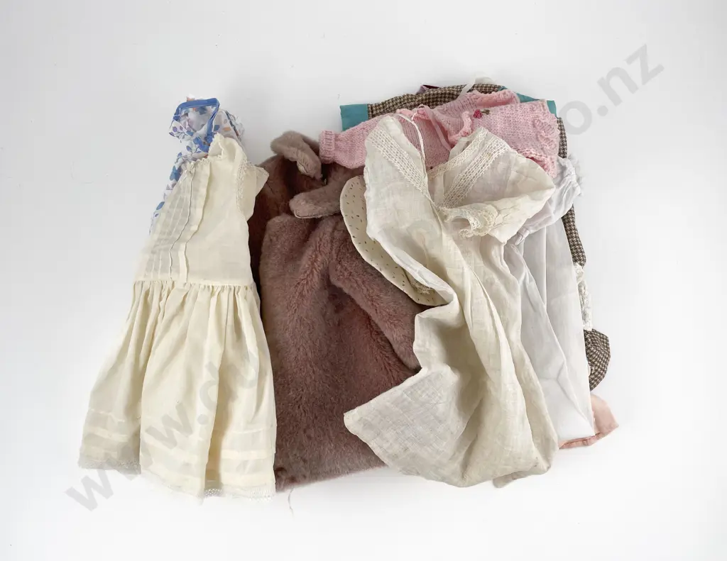 Collection Various Size Vintage Dolls Clothes Image 1++
