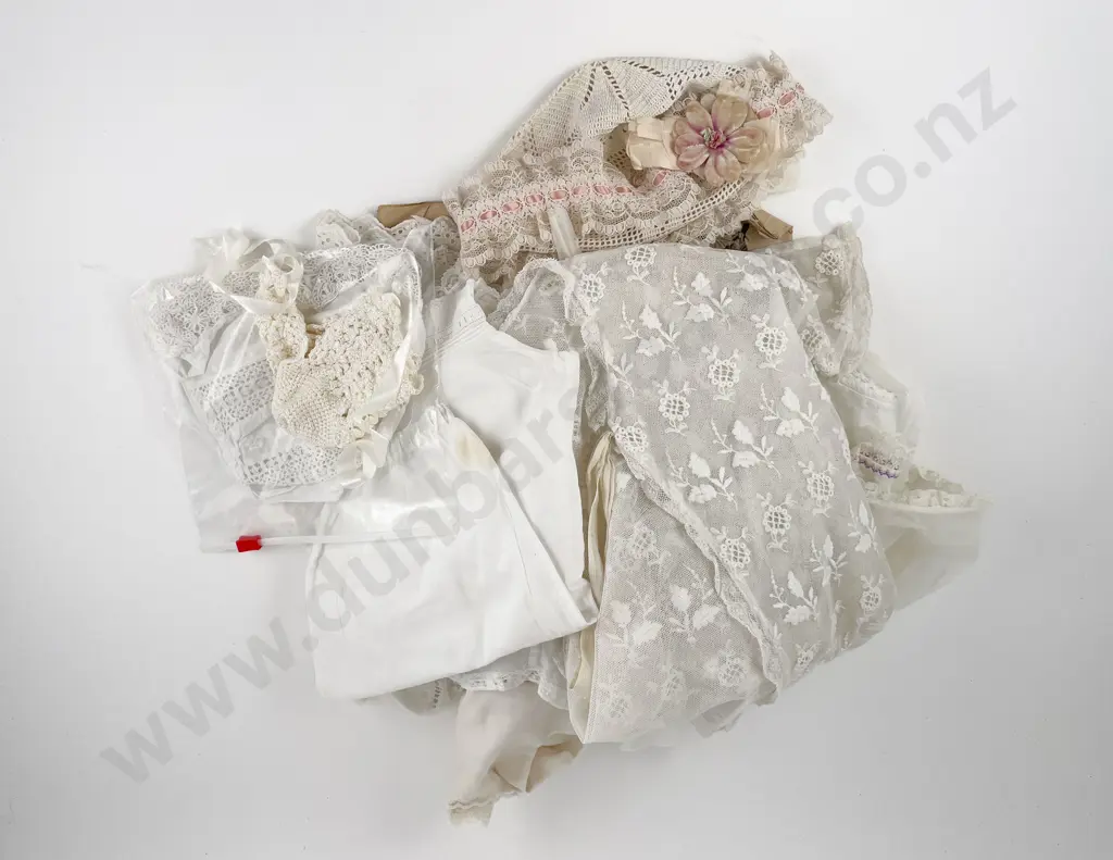 Collection Various Size Vintage Dolls and Baby Clothes Image 1++