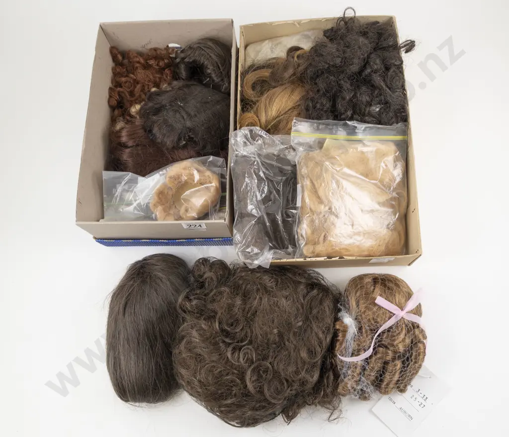 Collection Doll Mohair Nylon Various Size Wigs Image 1++