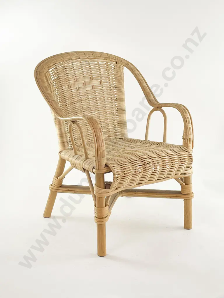 Vintage Woven Cane Dolls/Childs Chair Image 1++