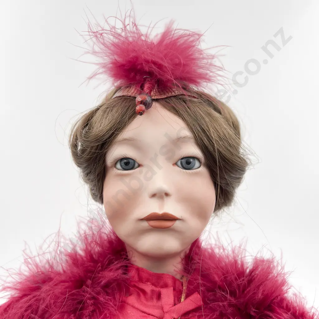 1984 Original Made Joan Morrell Character New Bisque Doll Image 1++