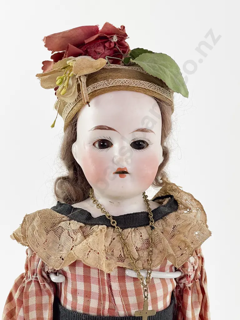 Armand Marseille Bisque Shoulder Plate Doll Image 1++