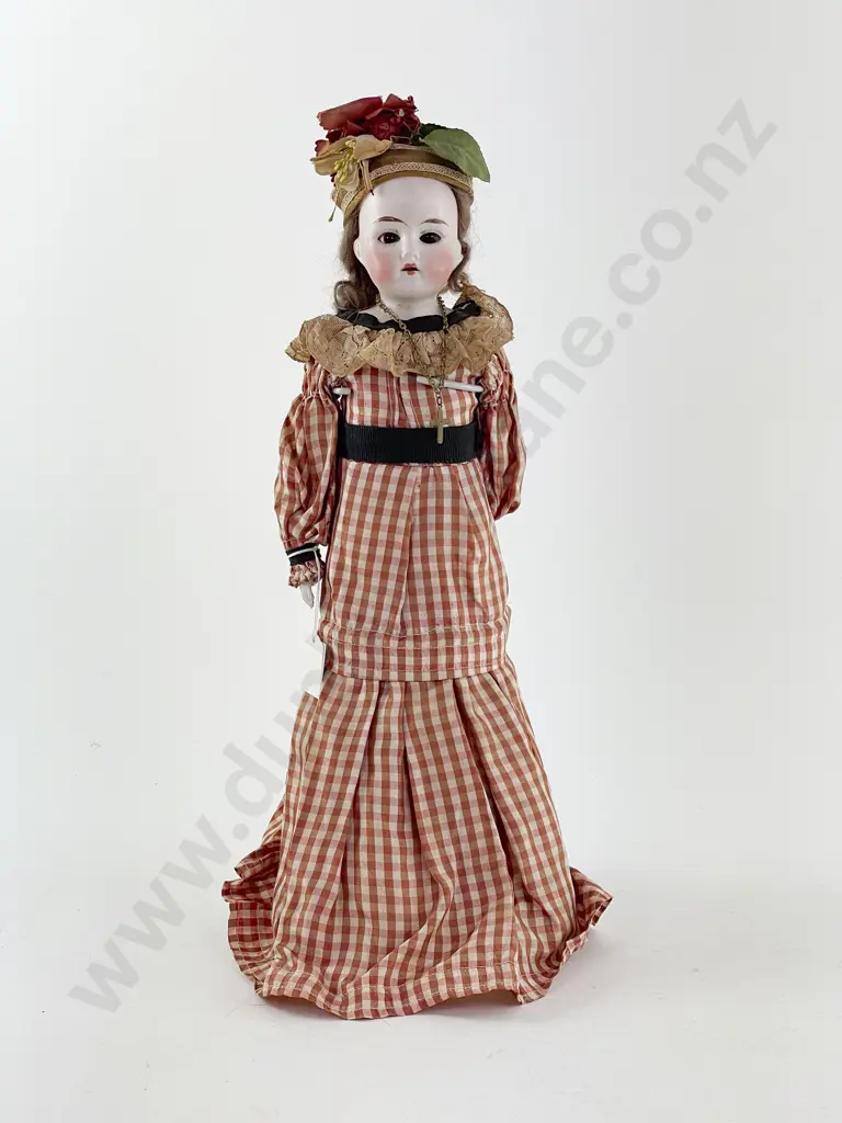Armand Marseille Bisque Shoulder Plate Doll Image 1++