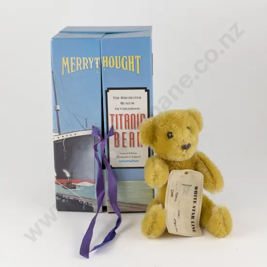 Original Boxed Merrythought Titanic Bear
