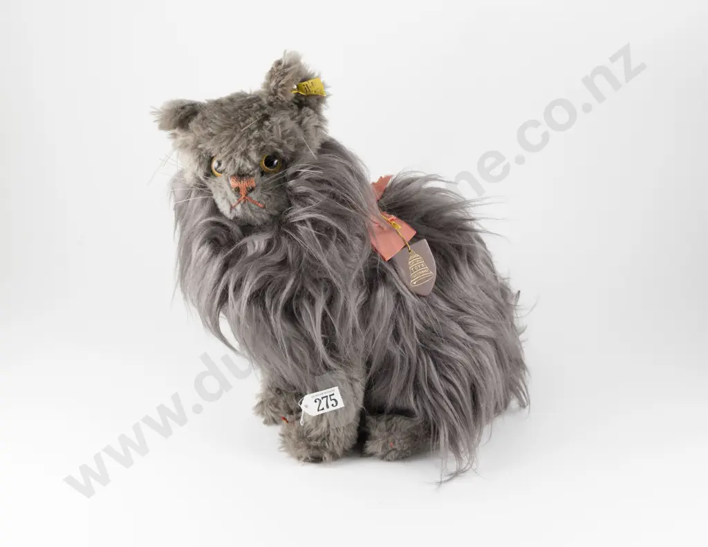 Steiff Long Hair Sitting Cat Image 1++