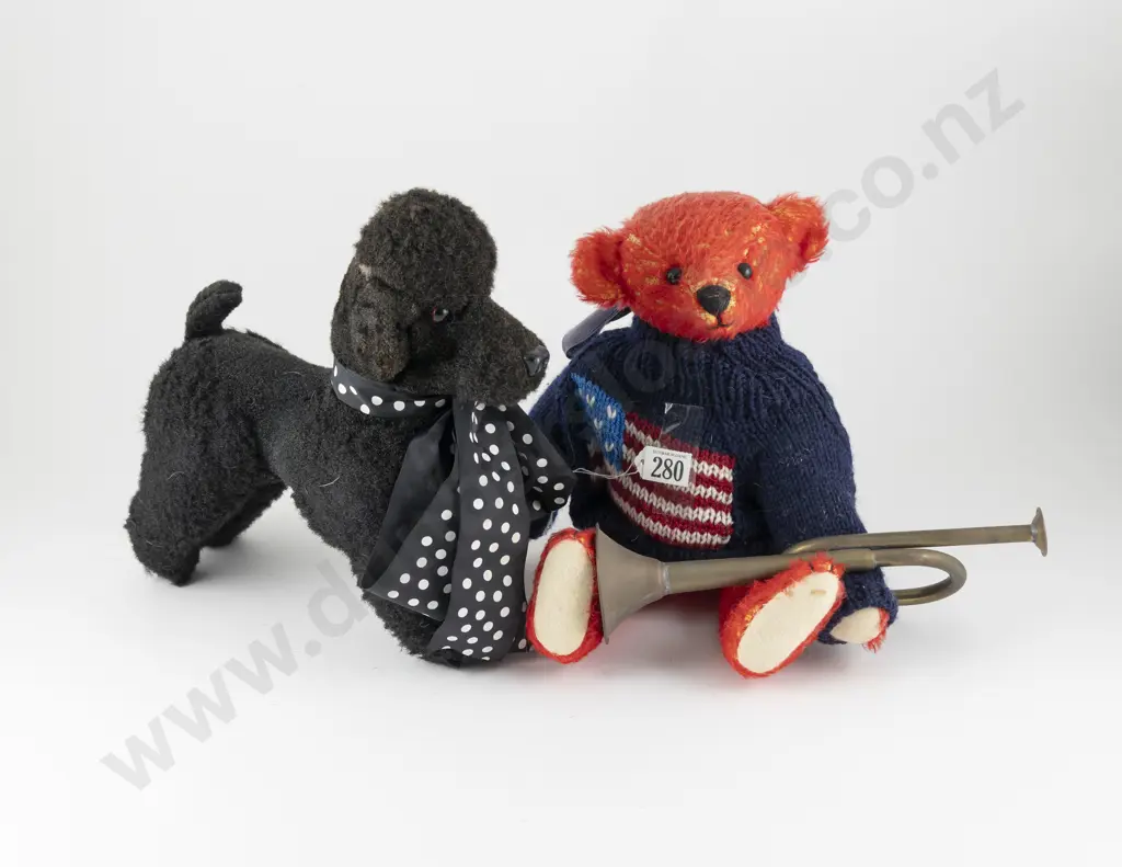 Hand Crafted Red Teddy Bear Image 1++