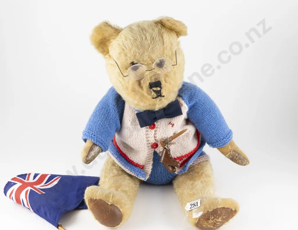 Vintage English Pedigree Character Teddy Bear Image 1++