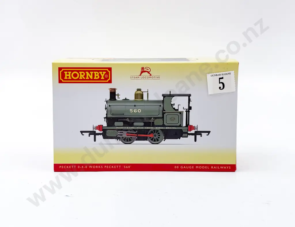 Hornby Boxed R3615 Peckett W4 0-4-4 Works Peckett '560' DCC Ready Image 1++