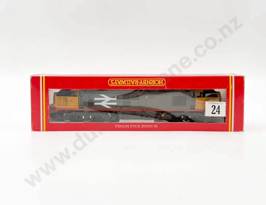 Hornby Railways Boxed R286 BR Co-Co Diesel Class 37 - 'Railfreight' Image 1++
