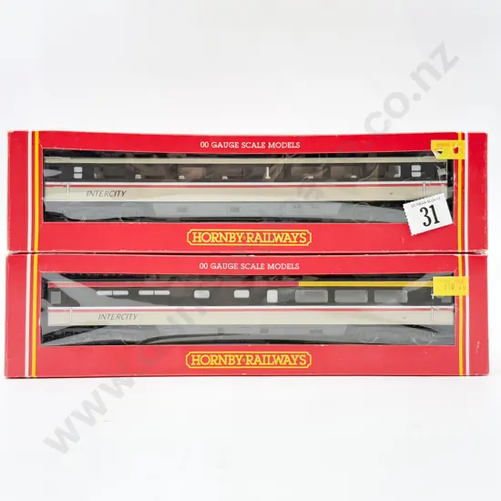Hornby Railways Boxed R704 & R713 Intercity Open Coach and Buffet Car