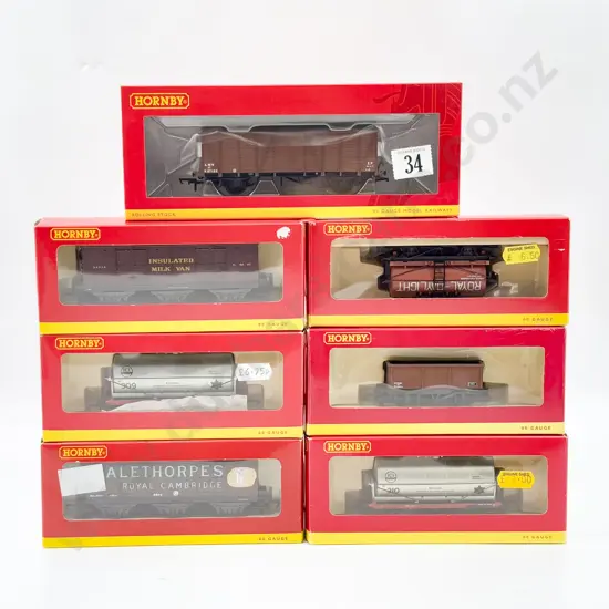 Hornby Boxed Seven Various Rolling Stock Wagons