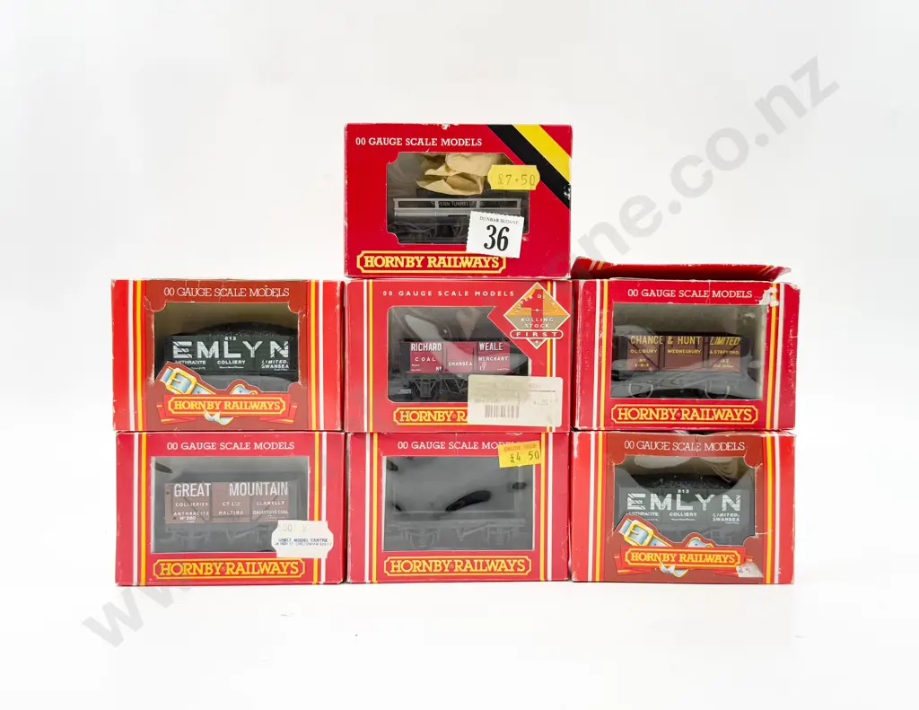 Hornby Railways Boxed Seven Various Rolling Stock Wagons Image 1++