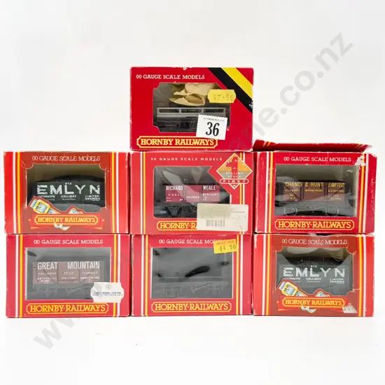 Hornby Railways Boxed Seven Various Rolling Stock Wagons